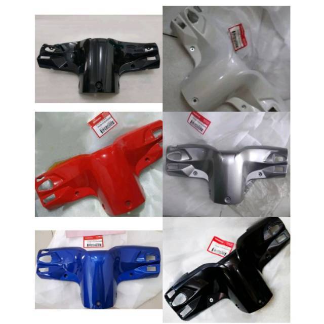 Cover Handle RR Batok Belakang Stang Stir Vario 110 Karbu Techno Ori AHM 53206KVBN50AFB