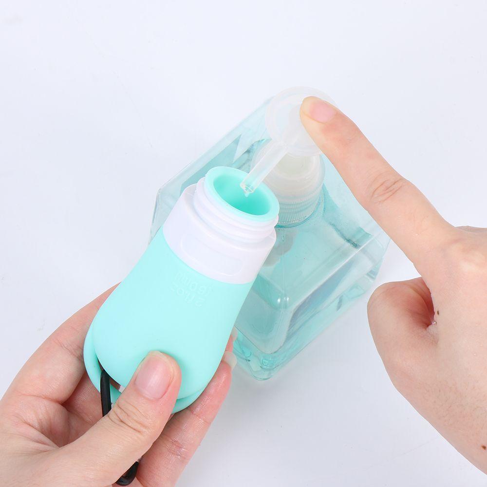 Preva Hook Silicone Bottle Shower Gel Mandi Wadah Pencet Cuci Tangan Portable