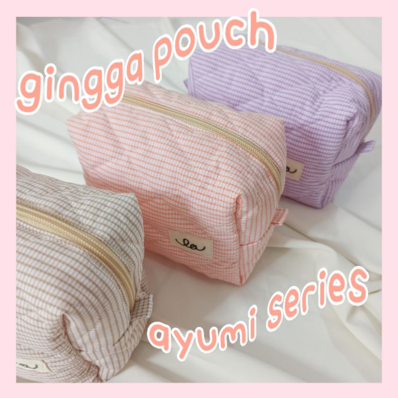 makeup pouch / pouch makeup - GINGGA POUCH | la.ideas