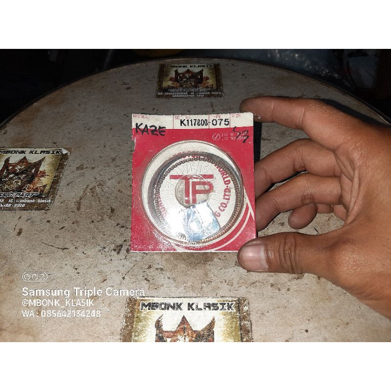 ring seher piston kaze NOS TP JAPAN ring piston seher kaze ring piston kawasaki kaze