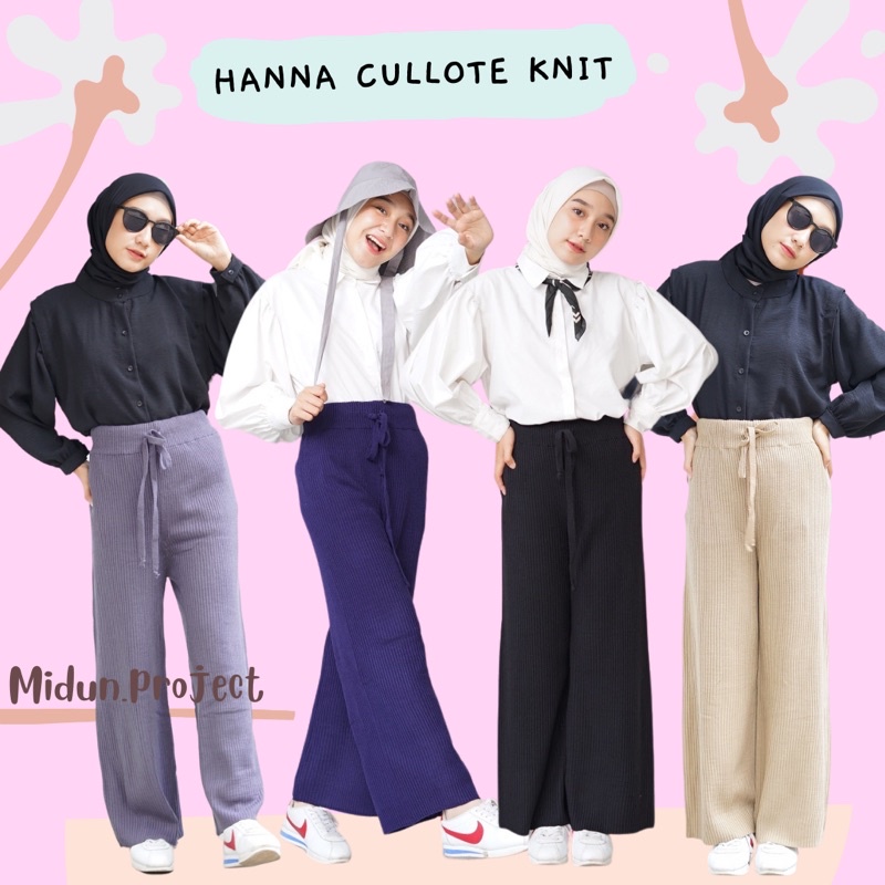 HANNA CULLOTE KNIT | midun.project