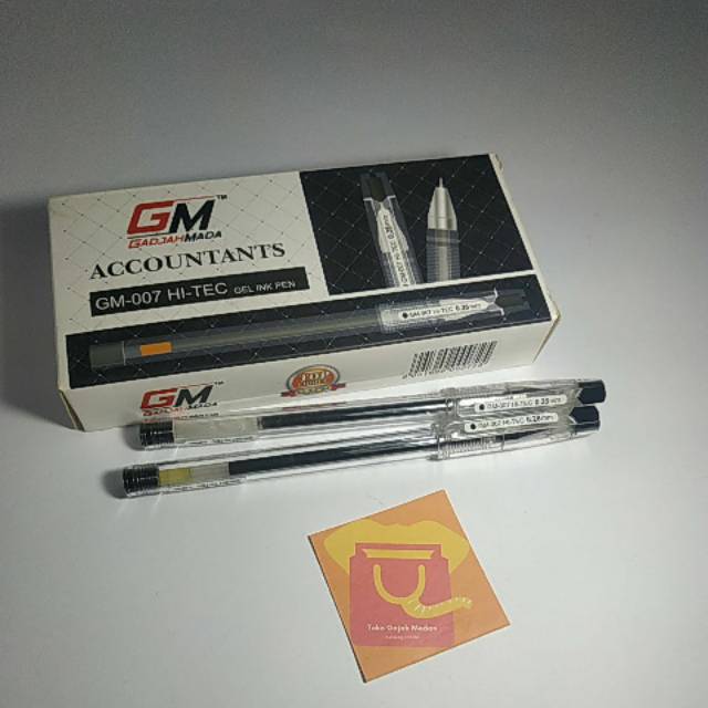

Gadjah Mada GM-007 Hi-Tec gel ink pen