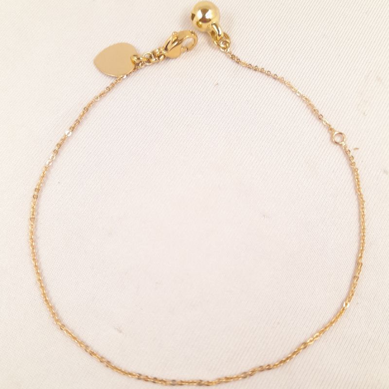 GELANG KAKI ANAK ANAK GOLD NORI KECIL