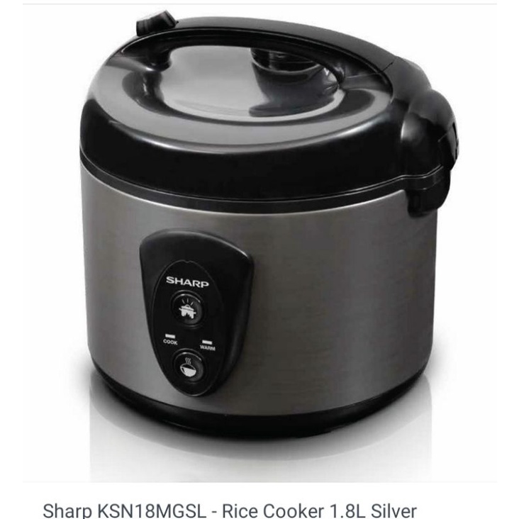 Jual Sharp Rice cooker 1,8L KSN18MG Shopee Indonesia