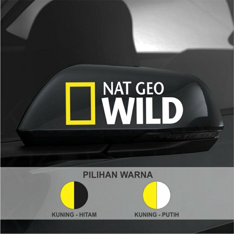 sticker mobil sticker cutting spion nat geo wild