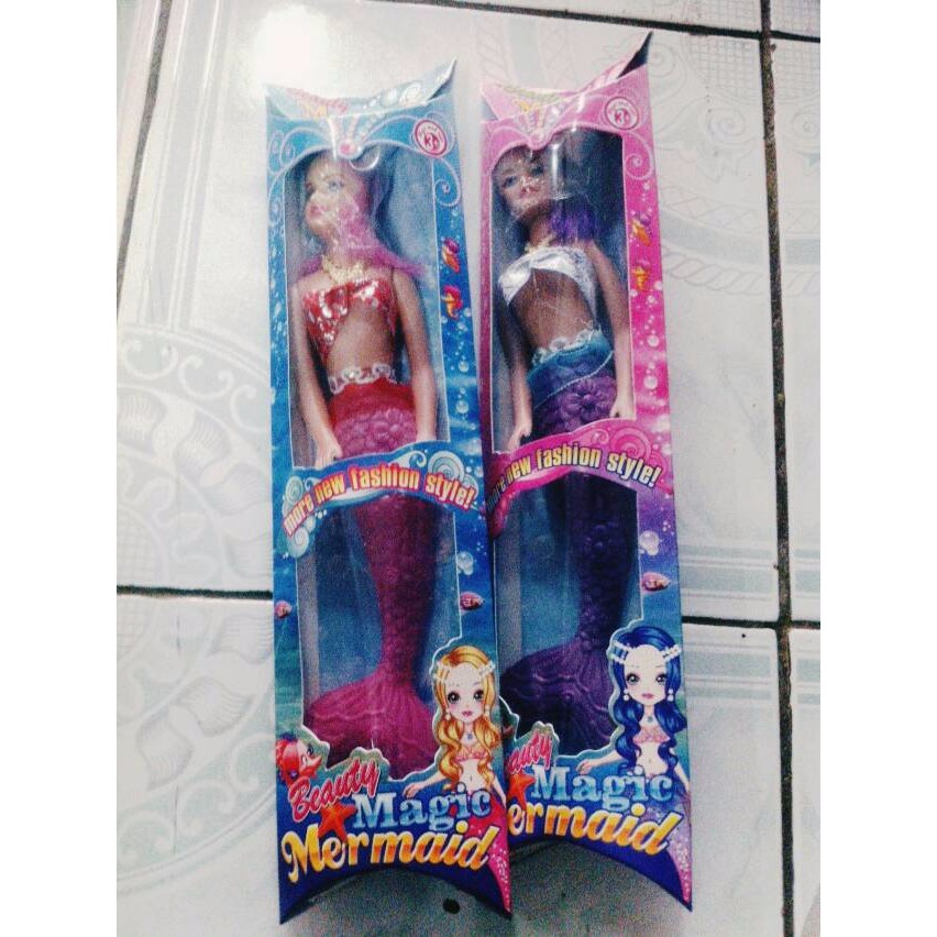 Mainan Boneka Barbie Mermaid