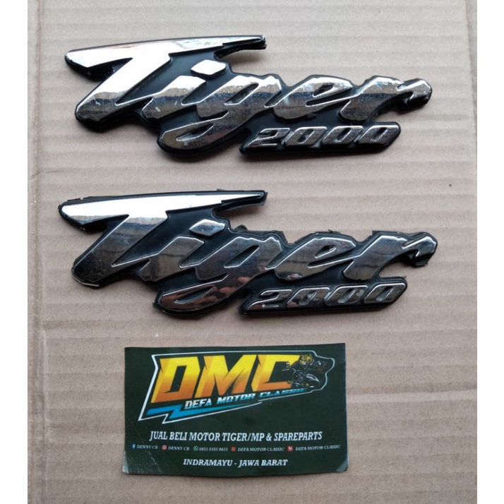 emblem tangki Tiger 2000 original