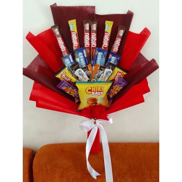 

buket Snack/buket jajan/kado