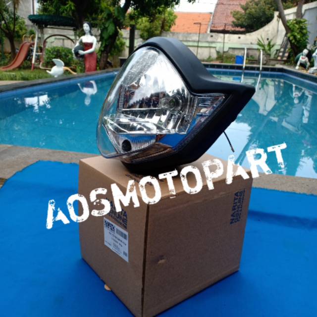 headlamp assy lampu depan vixion tahun 2011-2012 lampu depan vixion