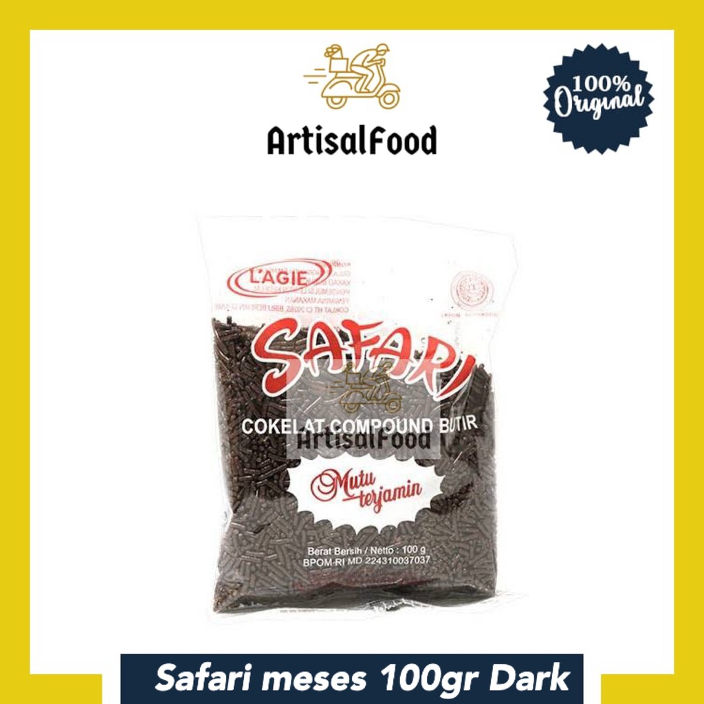 

meises SAFARI cokelat 100 gr