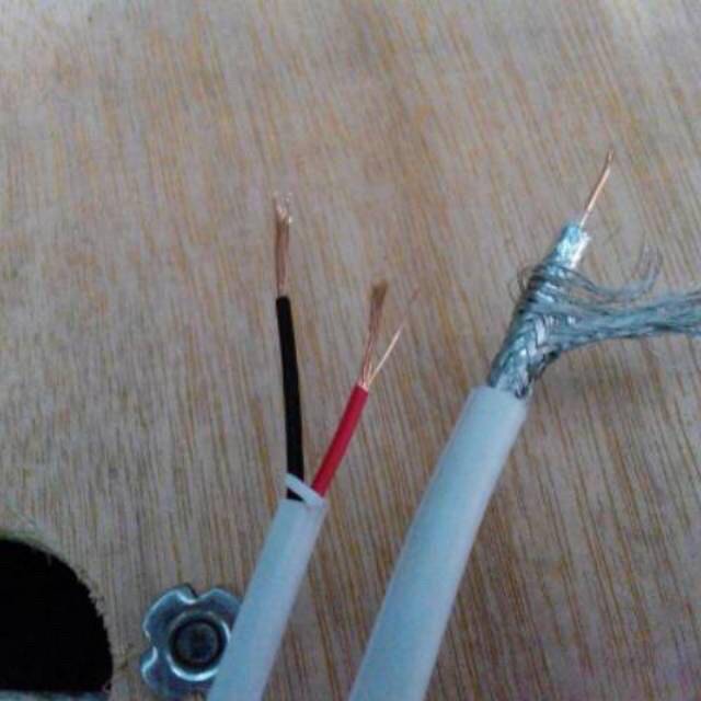 KABEL CCTV RG59 100METER PLUS POWER GOOD QUALITY