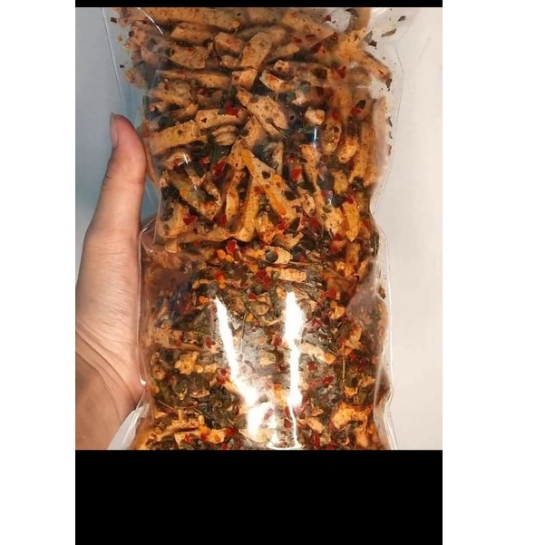 

basreng pedas daun jeruk kemasan 100 gram