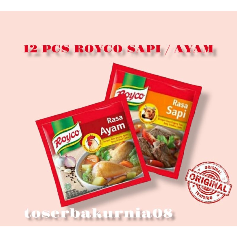 

Royco | Bumbu Penyedap | Roco Ayam | Sapi