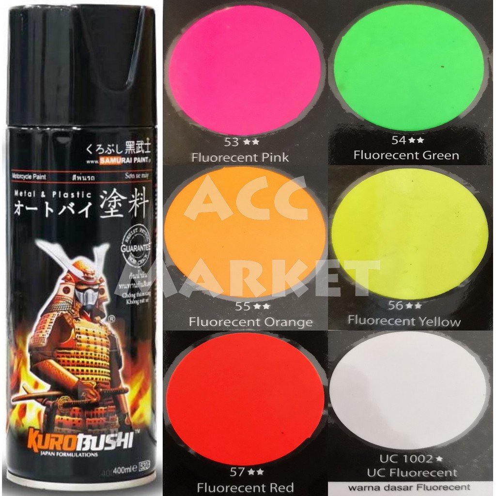 Pilox Samurai Cat Semprot Pilok Stabilo Fluorecent