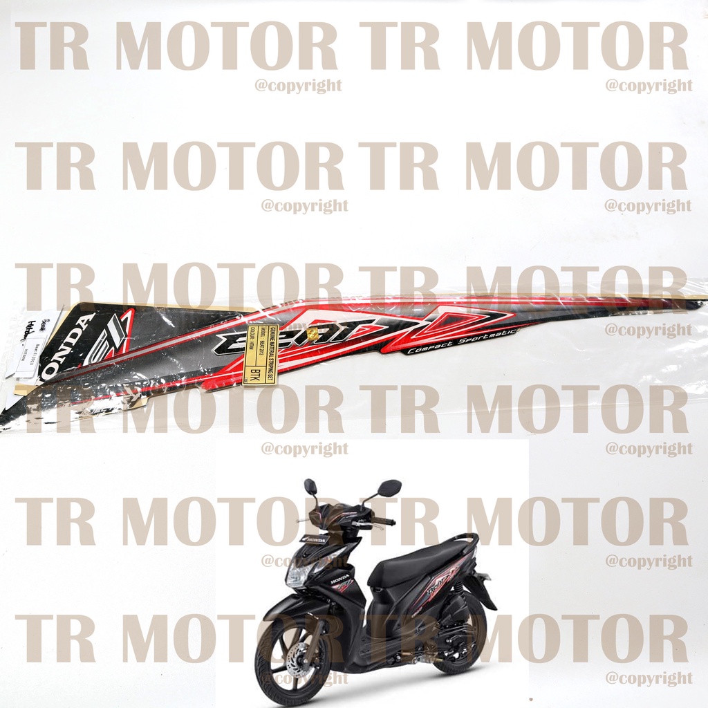 Stiker Motor Beat Fi 2013 Sticker Striping Full Body Motor