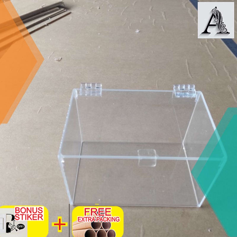 

Grosir Akrilik Tempat Penyimpanan Masker Anak 16x10x10