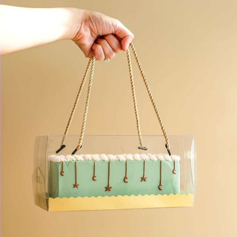 

BOX MIKA BOLU GULUNG/ Kotak Mika Dessert Box (MINIMUM ORDER 5PCS)