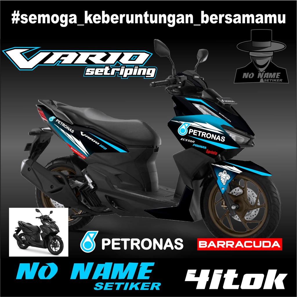 Striping vario 160 variasi petronas (41tok) 2022 terbaru stiker stiker setiker