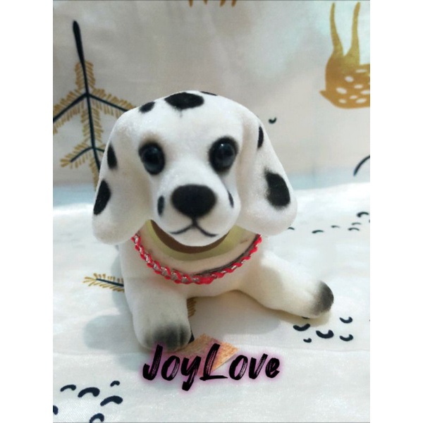 boneka kepala goyang anjing dalmantion