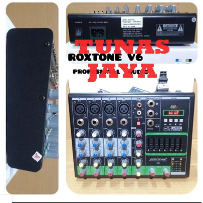 Mixer Audio 6 Channel ROXTONE V 6 live