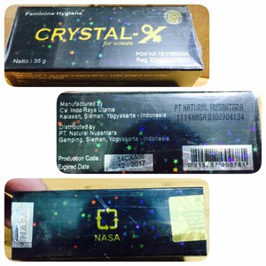 CRYSTAL X  ORIGINAL/ CRYSTAL-X NASA