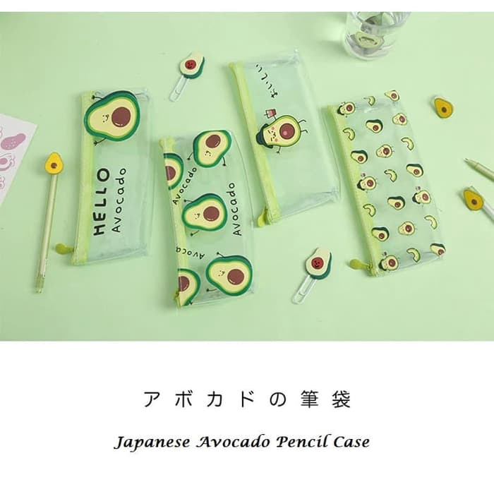 

Tas wanitaTP0070 Tempat Pensil Japanese PVC Avocado / Tempat Kosmetik - hand upOriginal bahan bagus