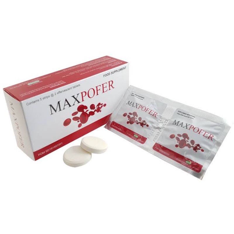 MAXPOFER vitamin isi 10 tab