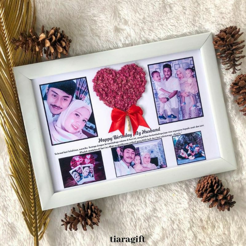 

LOVE / EDELWEIS IN FRAME / 11R / KADO UNIK / KADO ISTIMEWA / WEDDING / ANNIVERSARY / GRADUATION
