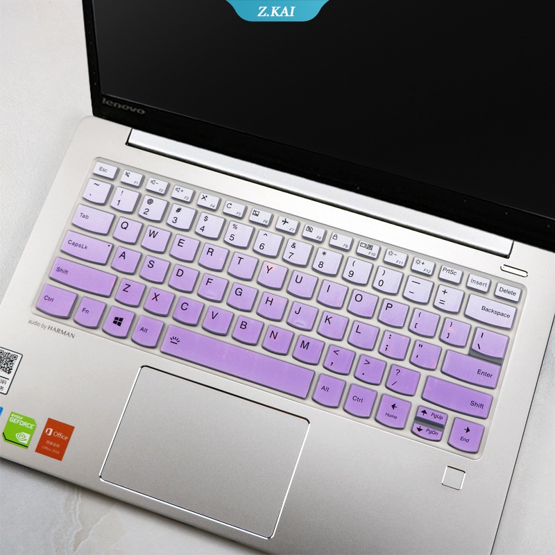 Pelindung Keyboard Silikon Anti Debu / Air Multi Warna Untuk Lenovo Ideapad 5 Slim 3 5i Air 7000-14 YOG-15 13.3 &quot;(ZK)