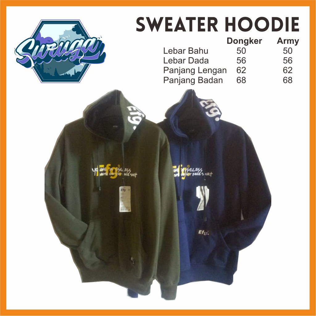 COD Sweater Hoodie EFG/Atasan Pria/Wanita