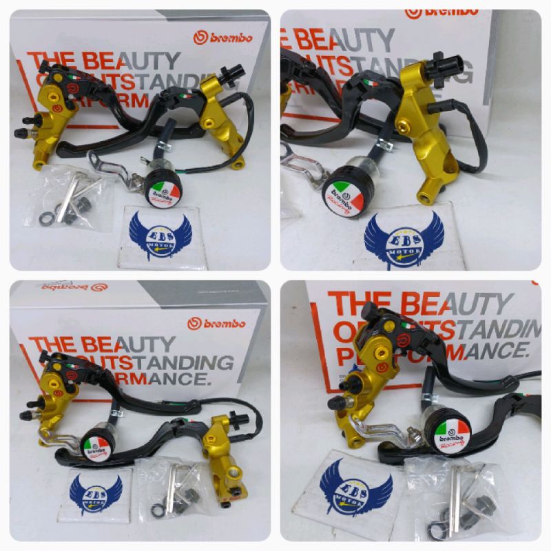 MASTER REM IZUMI RCS 15 TANGKAI GOLD THAILAND KIRI KANAN SATU SET UNIVERSAL NINJA VIXION BEAT MIO SC