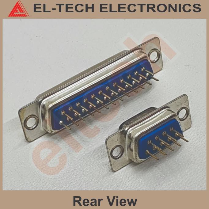 DB25 DB 25 DB-25 Female Straight Lurus Solder Ke PCB elt3ch Berkualitas