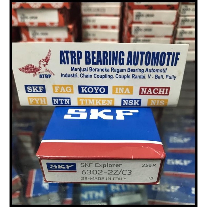 Ball Bearing 6302 2Z/C3 Skf