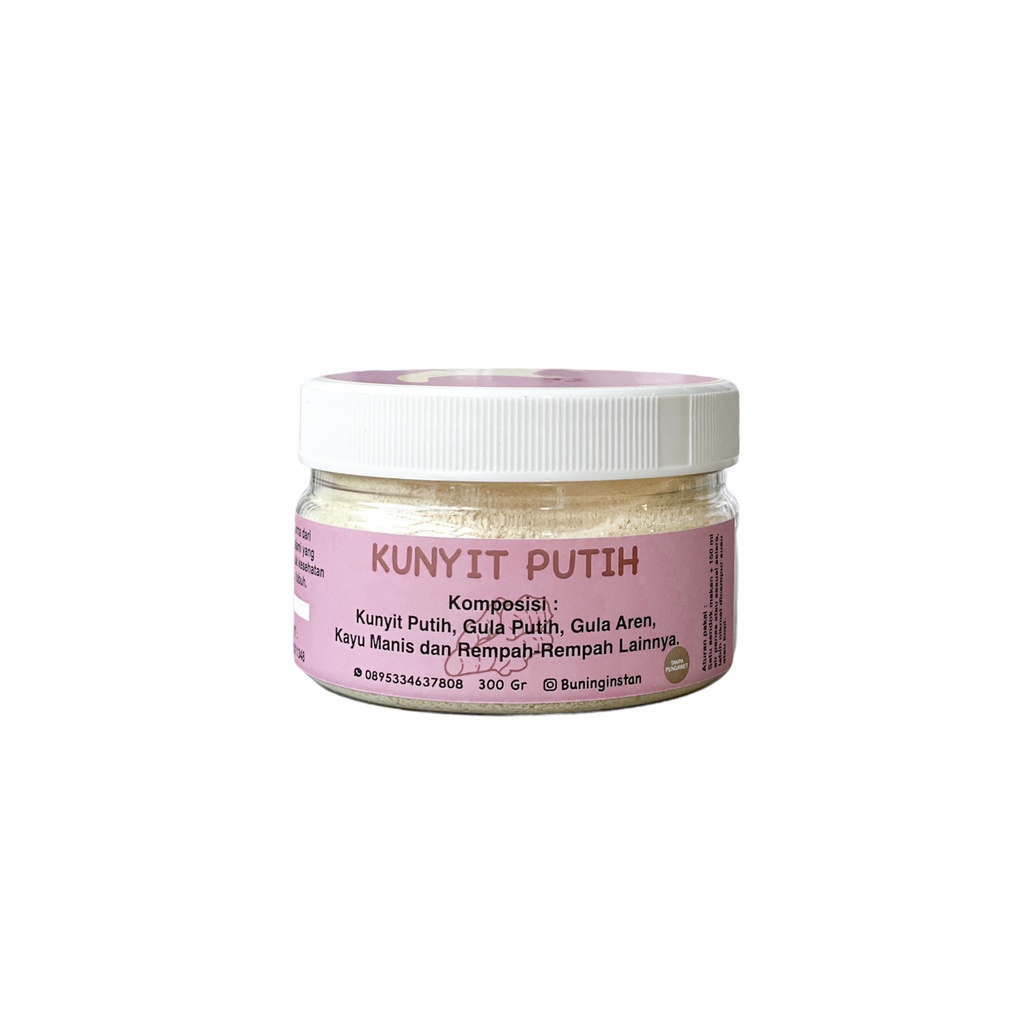 

Buning Instan Jamu Bubuk Kunyit Putih Original Minuman Herbal 300 gr