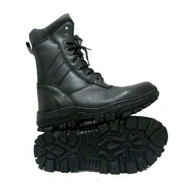 AM    Sepatu boot pdl tni / satpam / sepatu pdl murah berkualitas