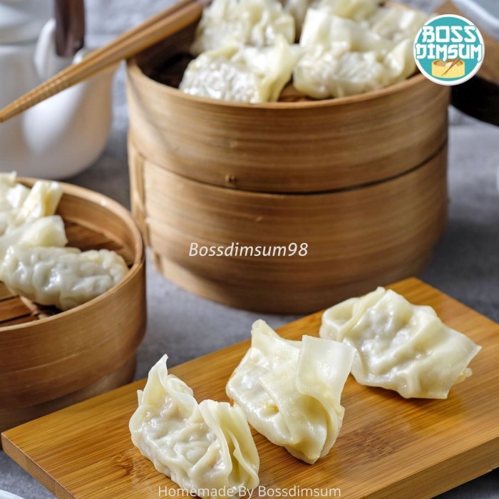 

gyoza atau kwotie ayam sayur bossdimsum isi 50