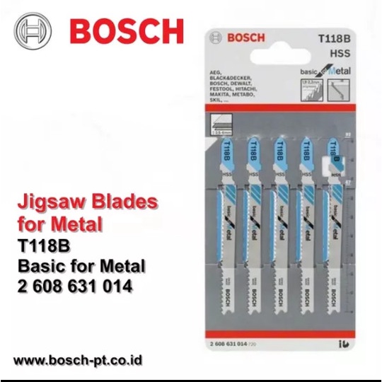 BOSCH Mata gergaji Jigsaw Bosch T 118 B