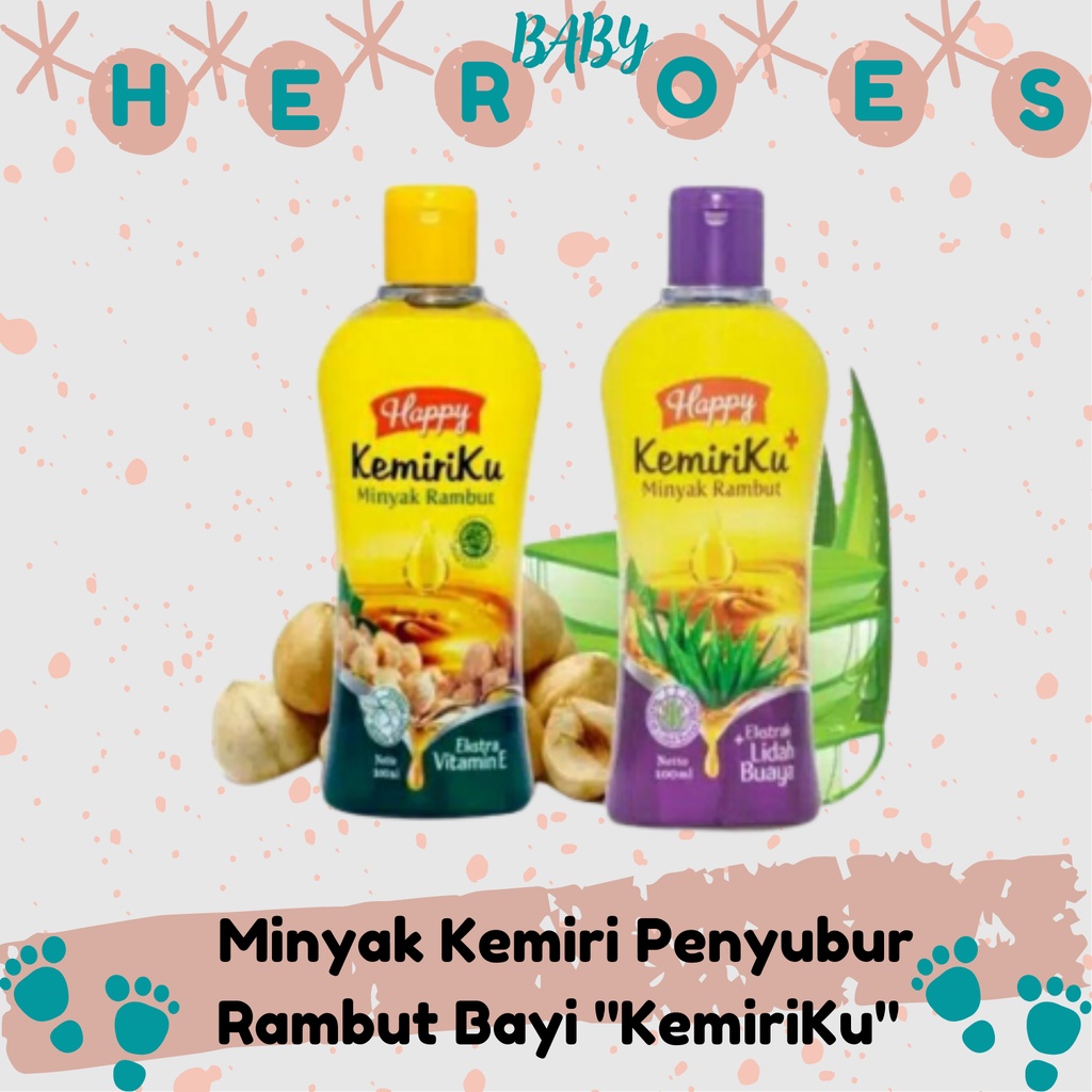 Minyak Kemiri Penyubur Rambut Bayi &quot;KemiriKu&quot;