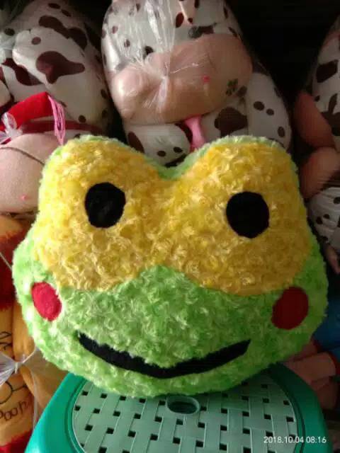 Bantal bulu kepala karakter size:L