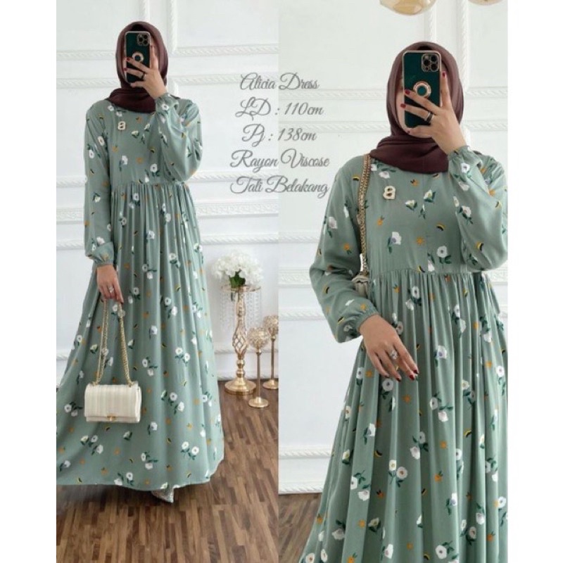 ALICIA MAXY DRESS