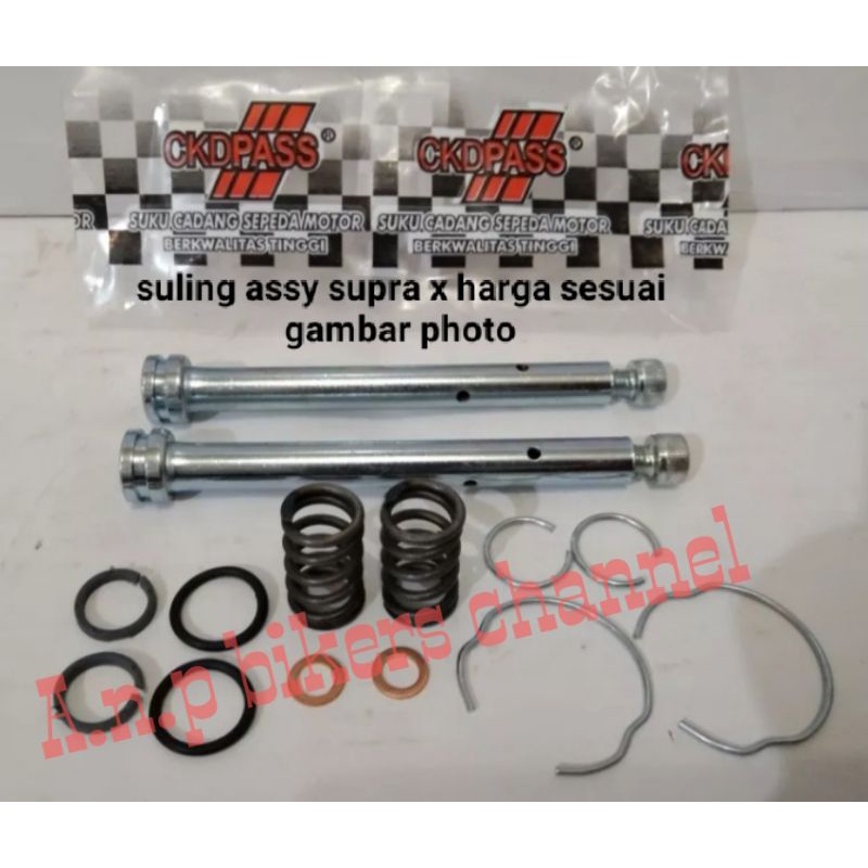 Suling Shock Depan Assy Honda Supra-Supra X-Beat-Bwat Esp-Beat Street-Vario-Genio