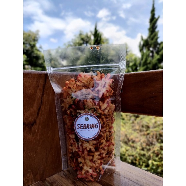 

SEBRING (SEBLAK KERING) 140 gr MAKARONI|KERUPUK|BASRENG