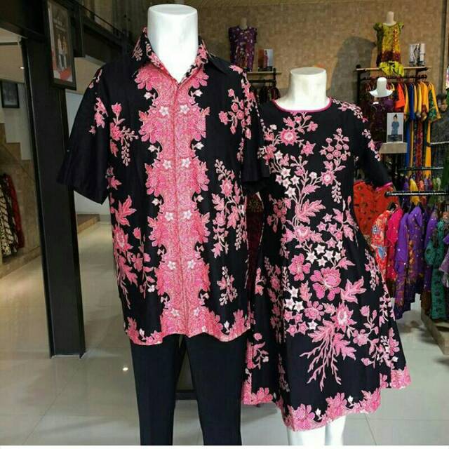 Couple Tunic Cibulan Primisima Unggul Jaya The Best Quality Of Batik Tersedia Ukuran S-jumbo 3xl