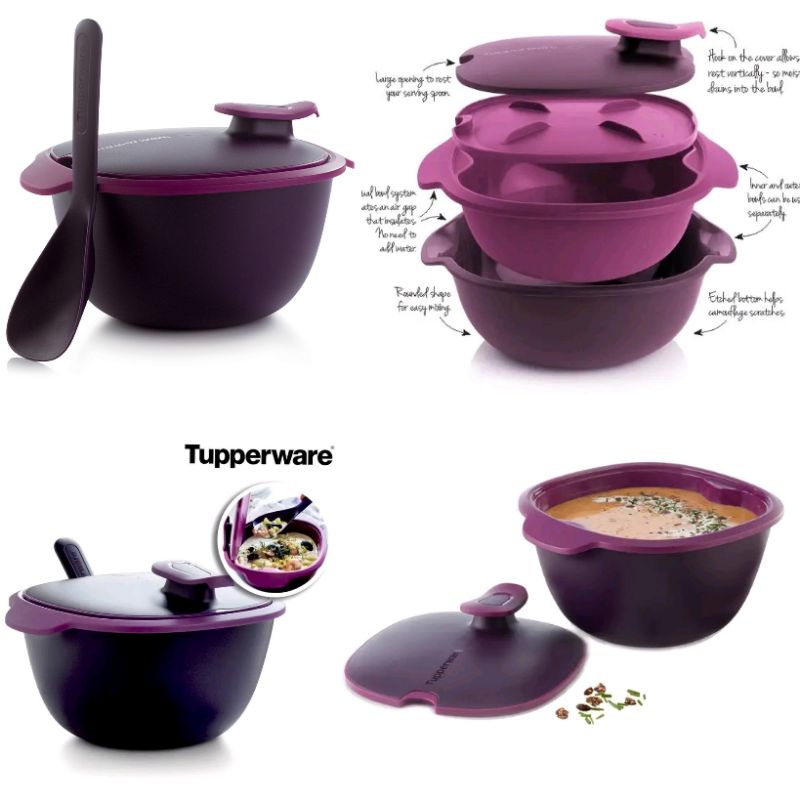 Wadah Jumbo Original Tupperware 3.25 L  ( Warmie Tup Set )