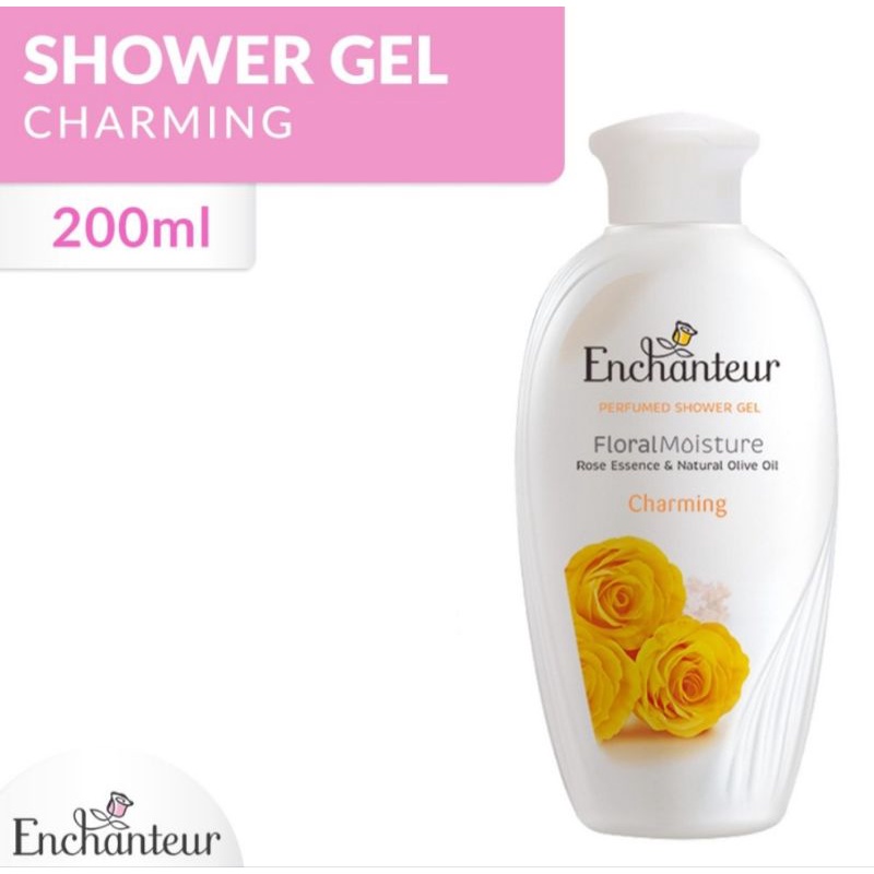 Enchanteur Shower Gel parfumed 200ml - Sabun Mandi