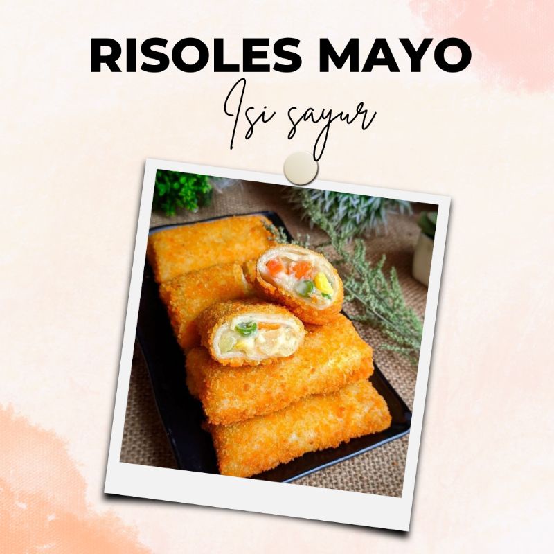 

FROZEN RISOLES MAYO (ISI SAYUR) / PREMIUM TANPA BAHAN PENGAWET