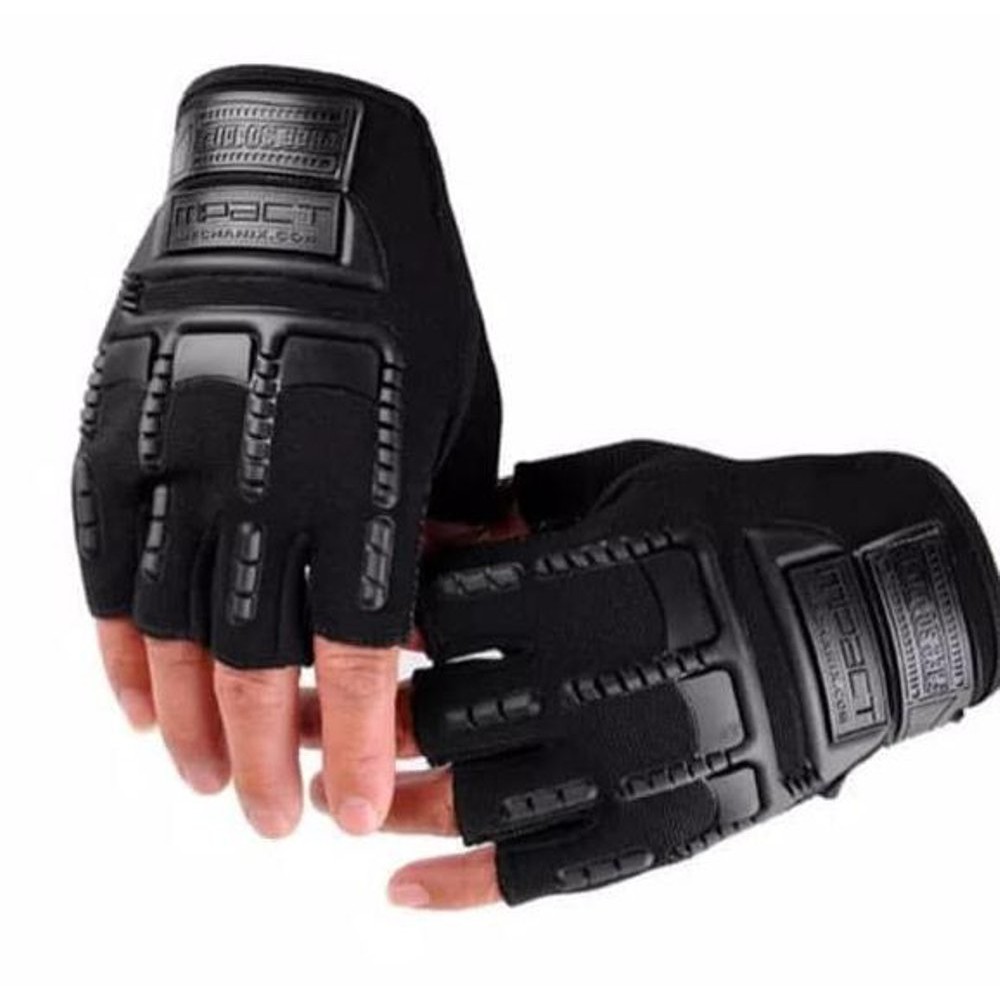 [PROMO] Sarung Tangan Motor Sepeda Glove Airsoft Tactical Mechanix Military Off Road M-Pact Covert