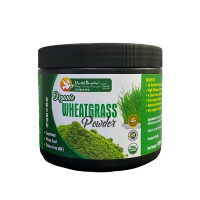 Health Paradise Organic Wheatgrass Powder 120g