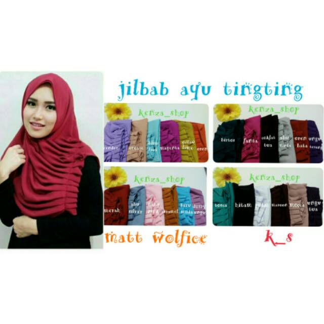 Jilbab ayu tingting