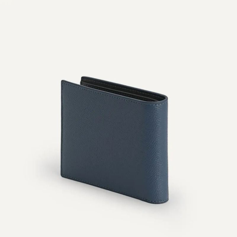 11.11 SALE | PDRO Men Textured Leather Bi-Fold Wallet with Insert